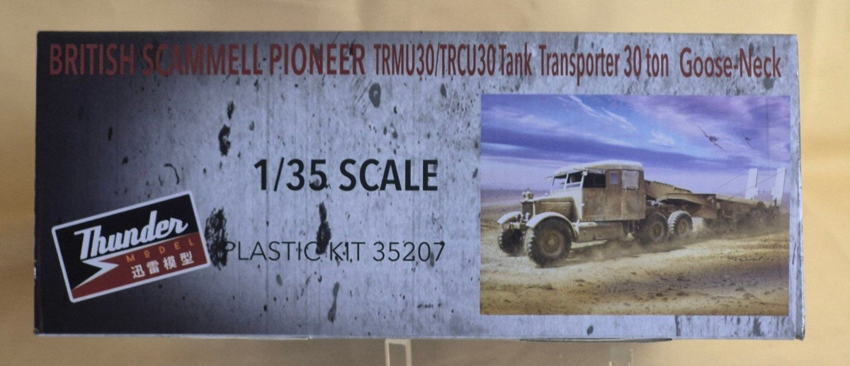 Thunder Model 1/35 British Scammell Pioneer TRMU30 Tank Transporter Kit 35207