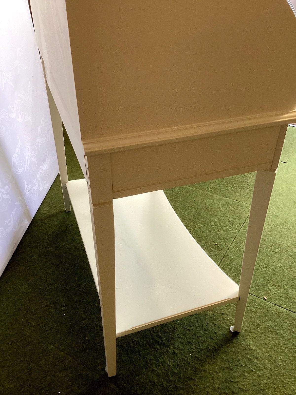 Sekretär Komode Weiß Vintage Shabby Chic Schreibtisch mit Schubladen