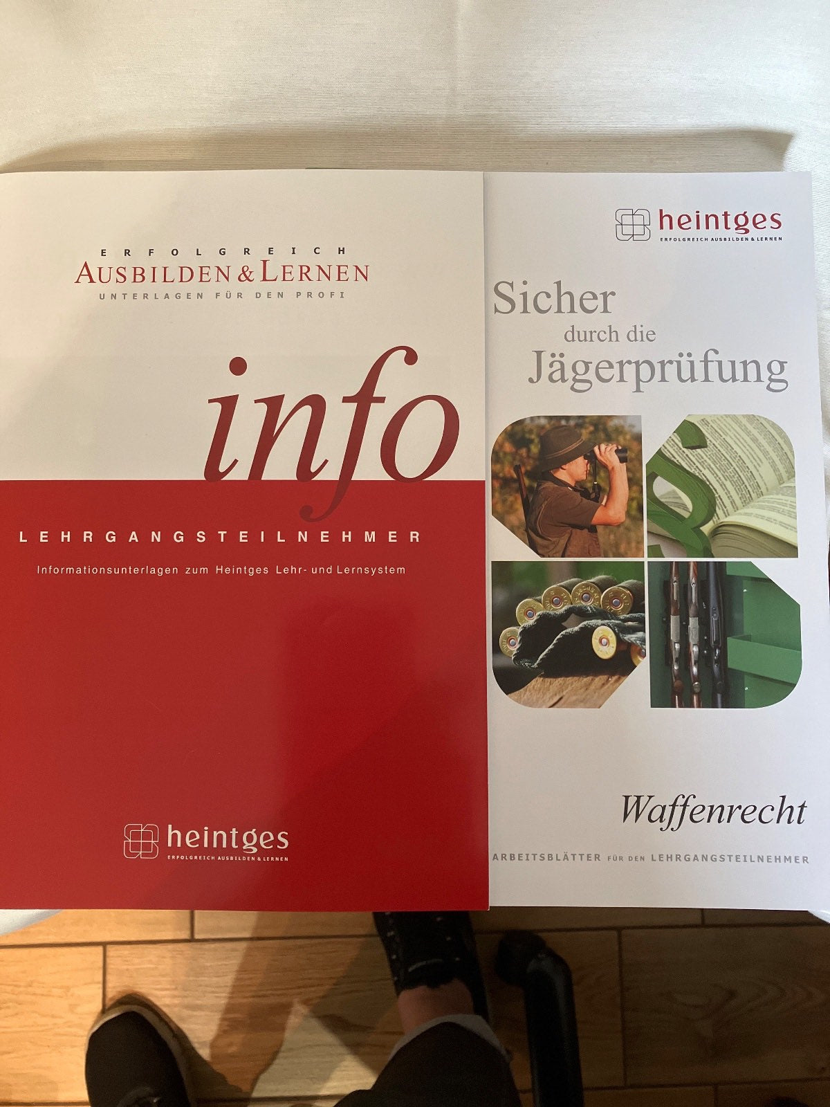 Heintges Sicher durch die Jägerprüfung Sammelbox Lernpaket Arbeitsblätter Set