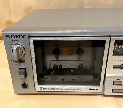 Sony TC-K75 Stereo Cassette Deck Tapedeck Dolby 3-Kopf Vintage HiFi Japan