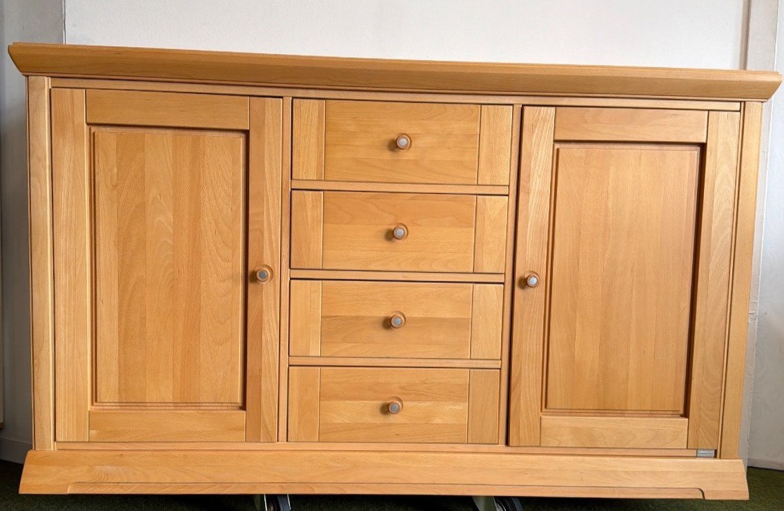 Hartmann Massivholz Sideboard "Linus" Buche 4 Schubladen 2 Türen Made Germany