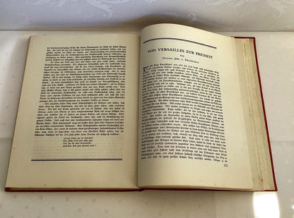 Gedenkbuch Reichsregierung 10. Verfassungstag 11. Aug. 1929 Weimar Republik selt