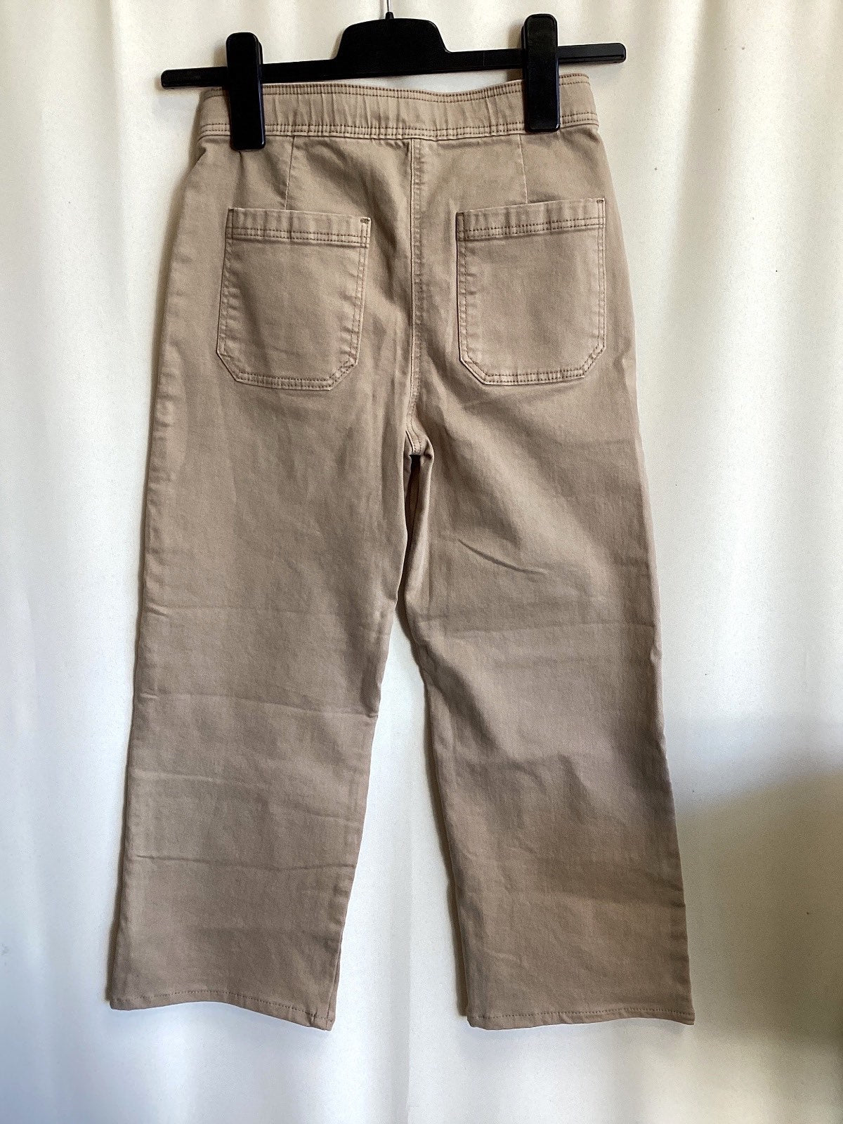 YIGGA Kinder Jeans Hose beige wide leg Gr. 152 Mädchen casual