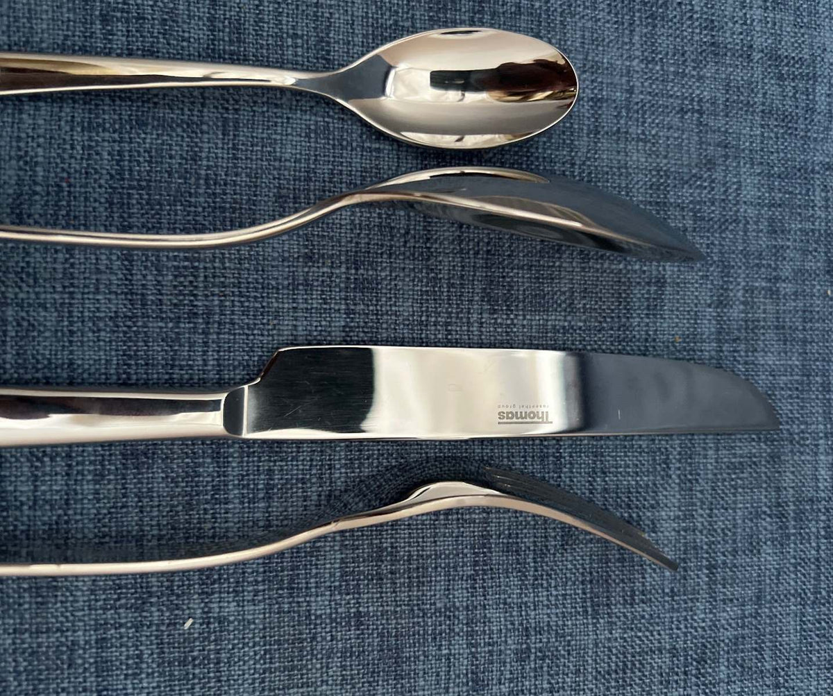 Thomas Besteck Set 4-tlg. 18/10 Edelstahl OVP neuwertig
