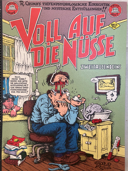 R. Crumb Voll auf die Nüsse Zweitausendeins Underground Comic 1974