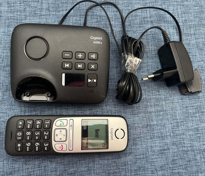 Gigaset A690A, schnurloses Telefon, Anrufbeantworter, OVP + Bedienungsanleitung