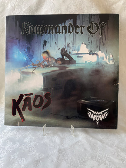 Wendy O. Williams – Kommander Of Kaos LP Vinyl WOW Plasmatics Heavy Metal 1986