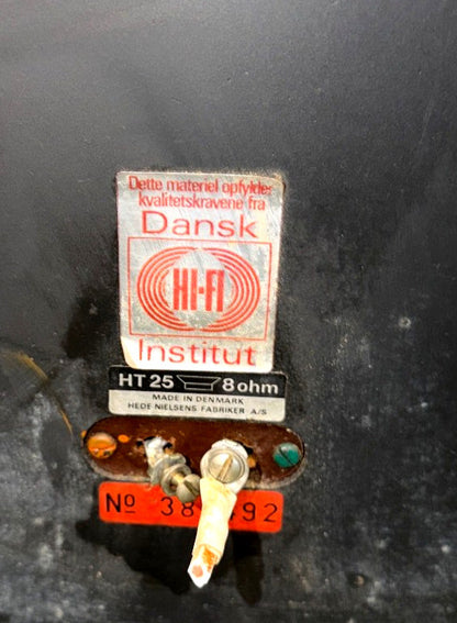 Arena HT 25 Standlautsprecher Paar Vintage HiFi Dänemark Palisander 8 Ohm