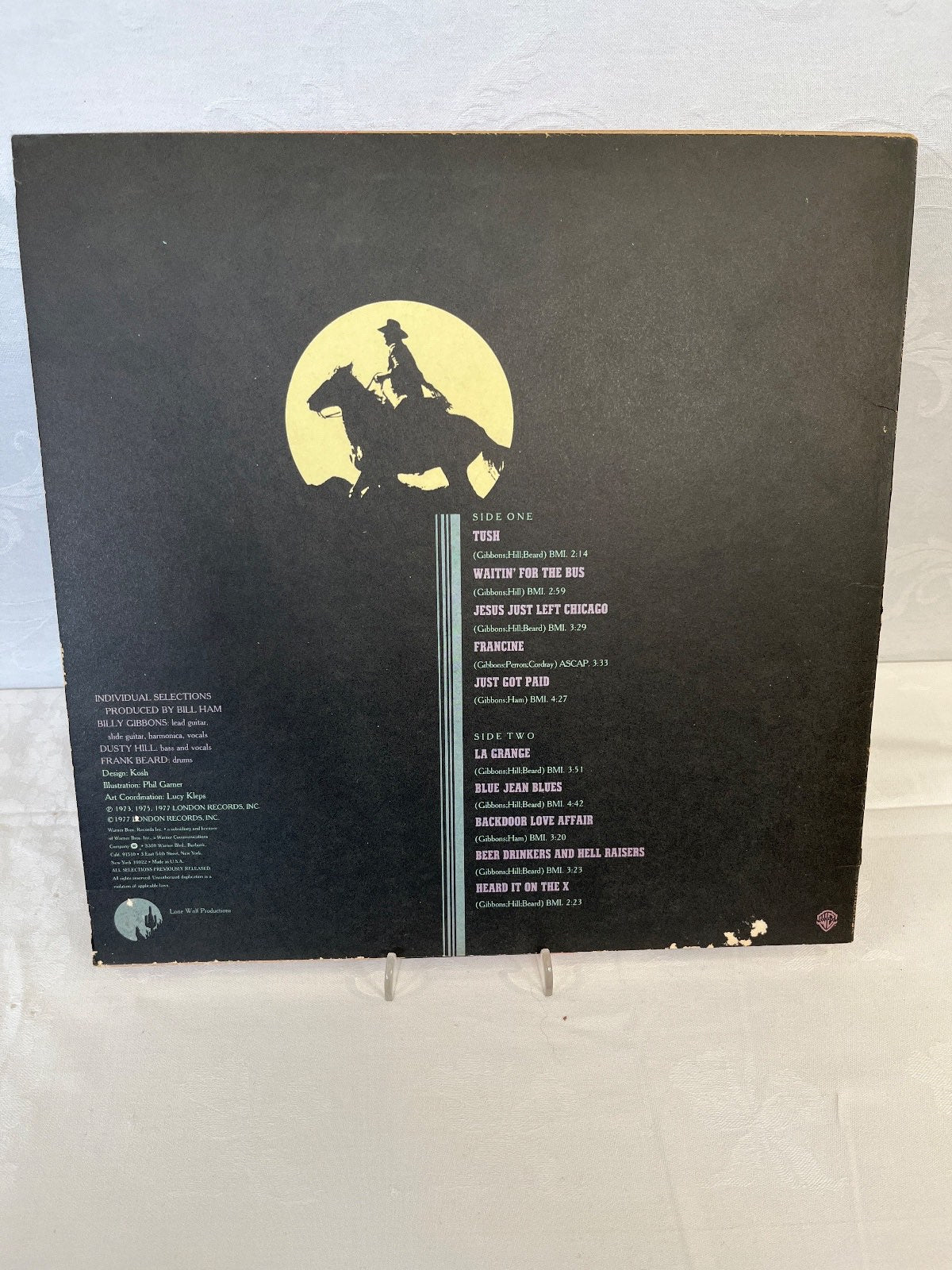 ZZ Top – The Best Of ZZ Top Vinyl LP Warner Bros BSK 3273 Rock Classic