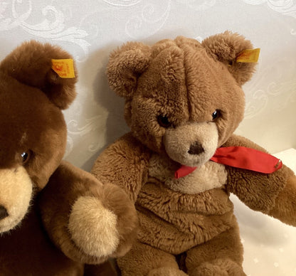 5 Steiff Teddybär Konvolut Jackie 1953 Miniatur Hermann Teddy linke Teddy brummt