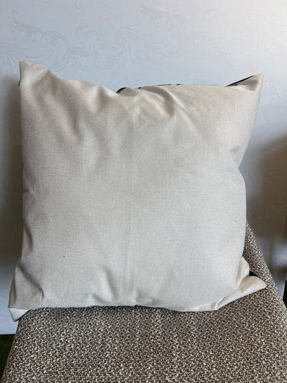 Dekokissen, Sofa Kissen,  ca. 50 x 50 cm mit Füllung und Reißverschluss