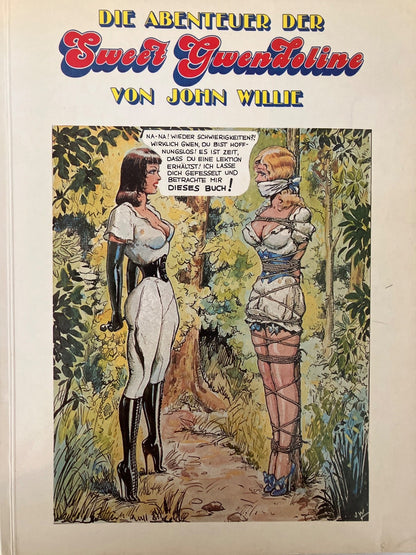 Die Abenteuer der Sweet Gwendoline – John Willie Comic Buch Deutsch Vintage