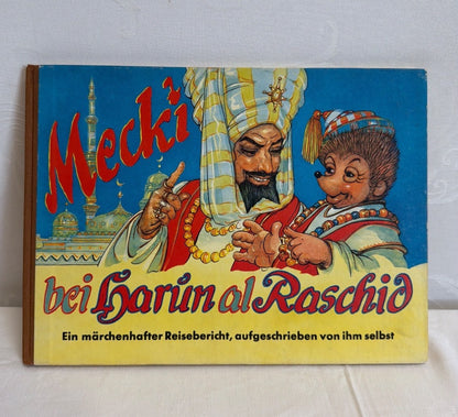 Mecki bei Harun al Raschid Kinderbuch Hammerich & Lesser vintage Igel Märchen