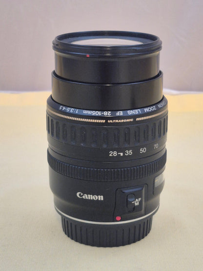 Canon ObjektivEF Zoom Lens 28-105mm 1:3.5-4.5 Ultrasonic USM mit Zubehörpaket