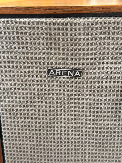 Arena HT 25 Standlautsprecher Paar Vintage HiFi Dänemark Palisander 8 Ohm