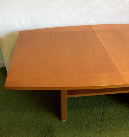 Sulzdorfer Esstisch Kirschbaum Furnier ausziehbar mit Ablage Wohnzimmer