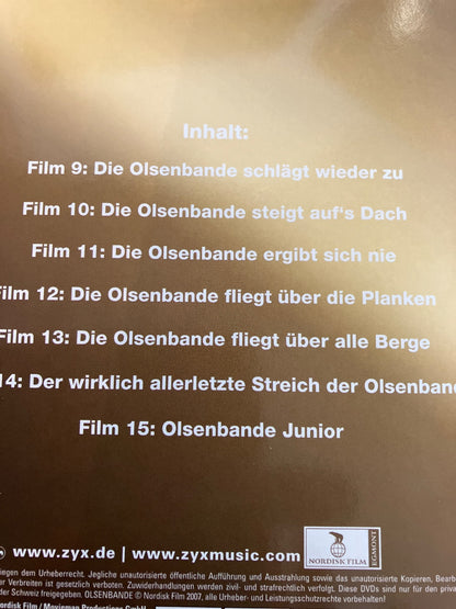 Die Olsenbande Goldbox DVD Film 1-15 Komplettbox Nordisk Film ZYX