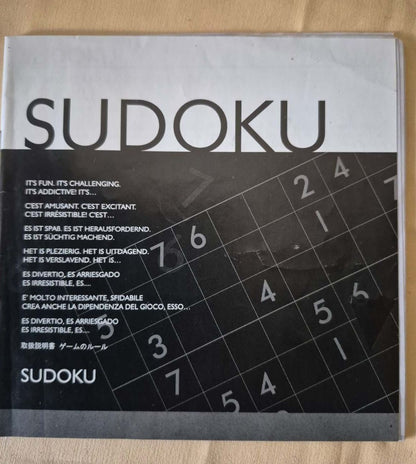 Sudoku Gesellschaftsspiel Glasboard bunte Zahlen-Chips Brettspiel komplett OVP