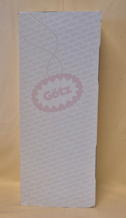 Götz Designer Puppe Fanouche Mädchen Zöpfe  kariertes Kleid OVP ca 46 cm