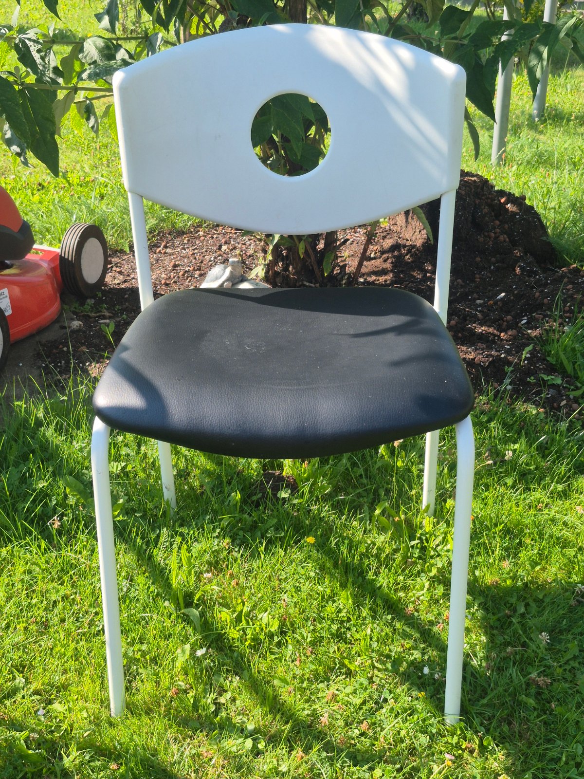 Stuhl Stoljan - IKEA-Stuhl - weiß/schwarz - gebracht