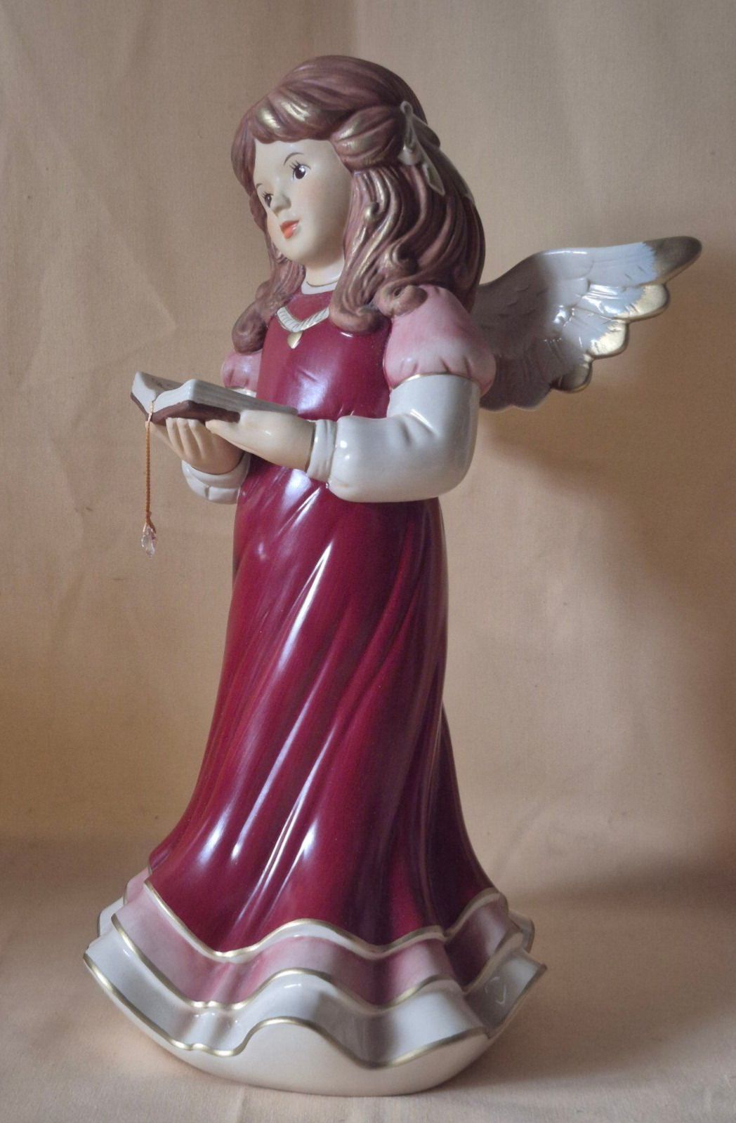 Goebel Porzellan  Engel "zauberhaftes Weihnachtsmärchen" 41631 Engel mit Buch