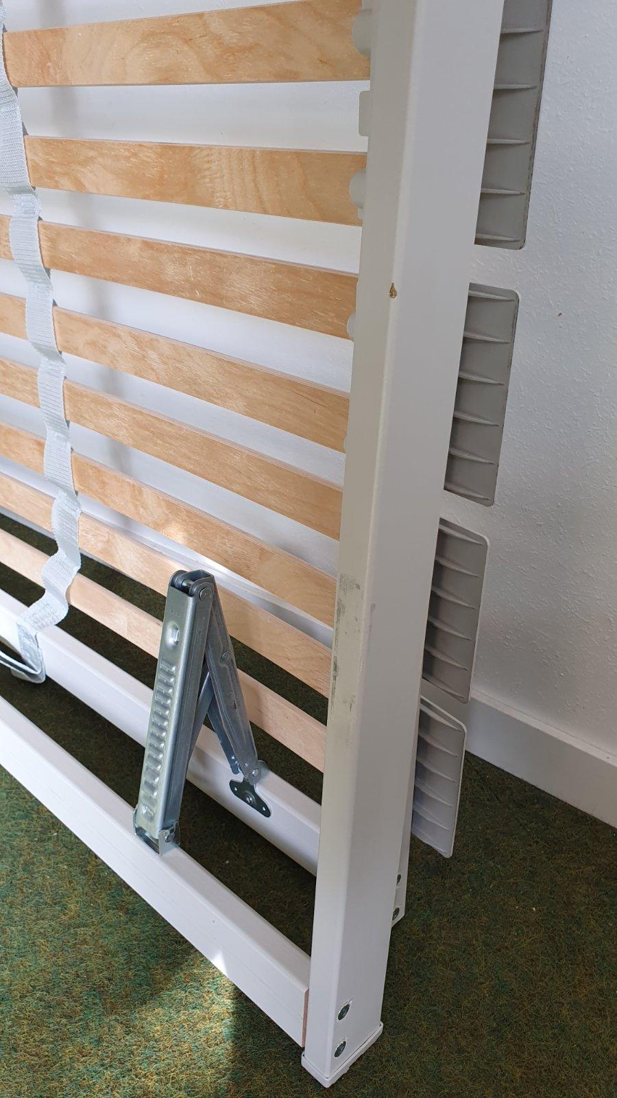 Lattenrost 100x200 cm Classic 28 Plus NC17 KF Härtegradverstellung weiß