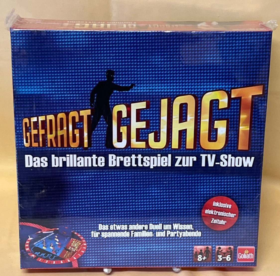Brettspiel "Gefragt Gejagt"  Familienspiel 3-6 Spieler ab 8 Jahren, Neu