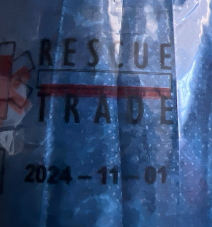 Rescue Trade, Einweg Bettdecke, Baumwolle 190x110cm, Blau NEU OVP