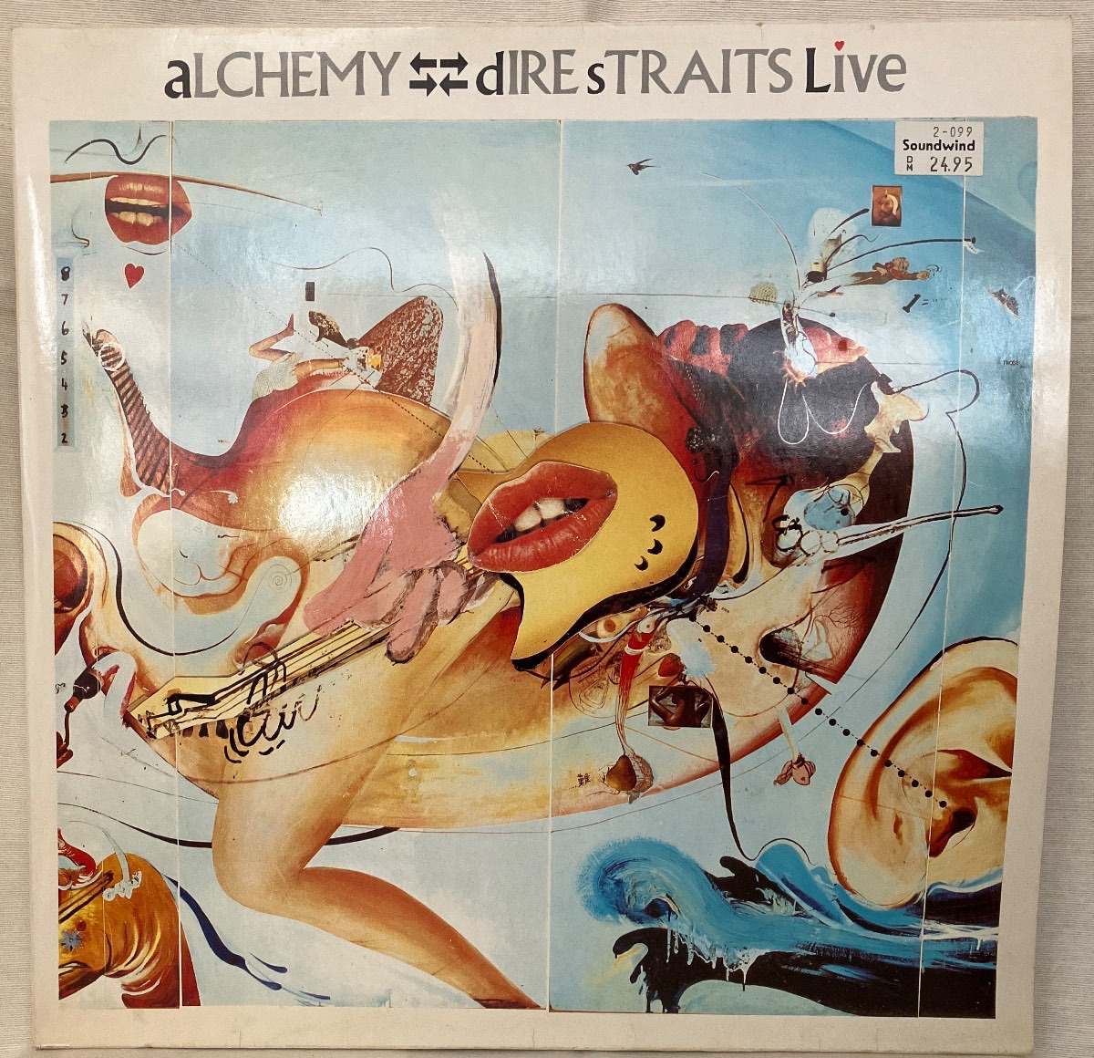 Dire Straits – Alchemy Live Doppel-LP Vinyl 1984 Phonogram 818 243-1