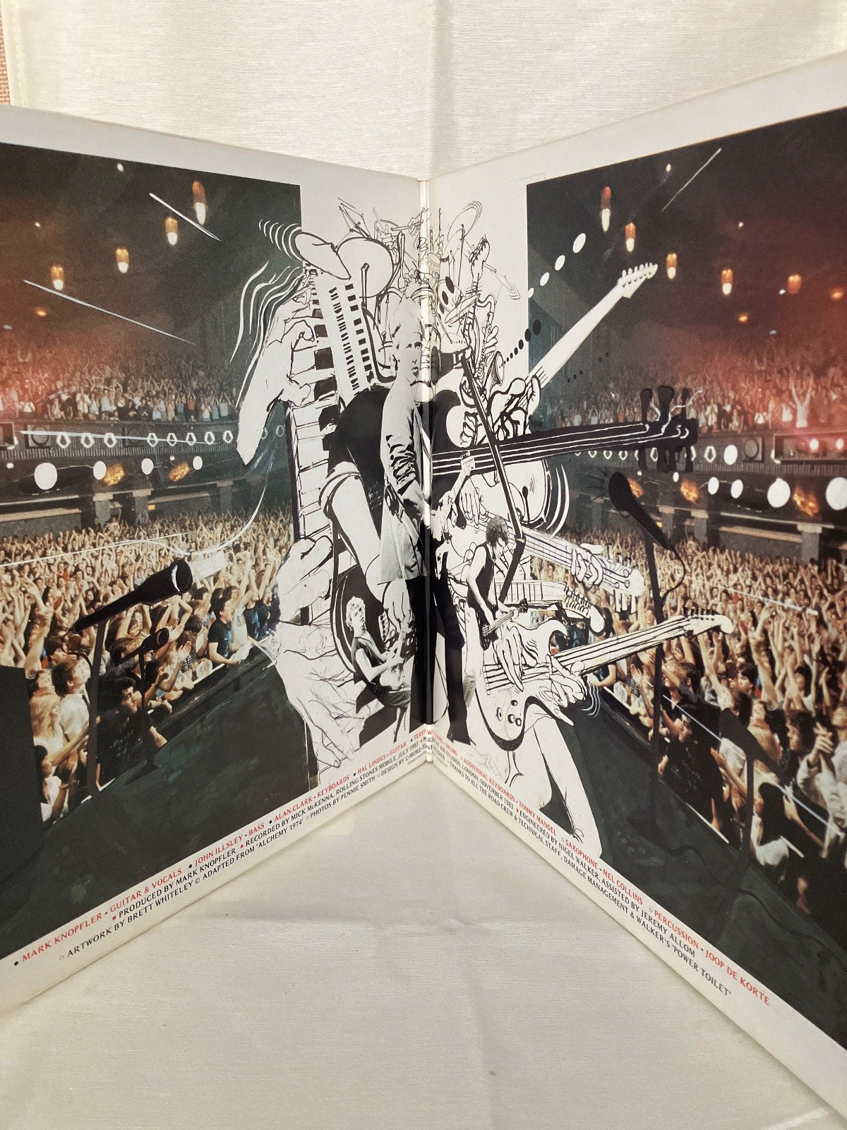 Dire Straits – Alchemy Live Doppel-LP Vinyl 1984 Phonogram 818 243-1