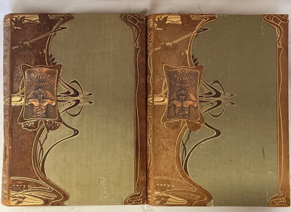 Hans Kraemer Weltall und Menschheit 5 Bände Jugendstil