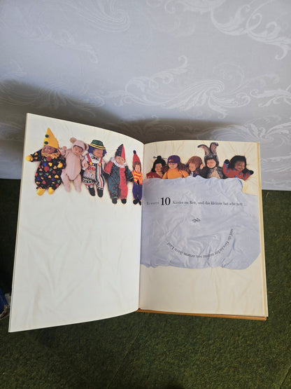 Anne Geddes 10 in einem Bett Kinderbuch Heyne Hardcover Babyfotografie