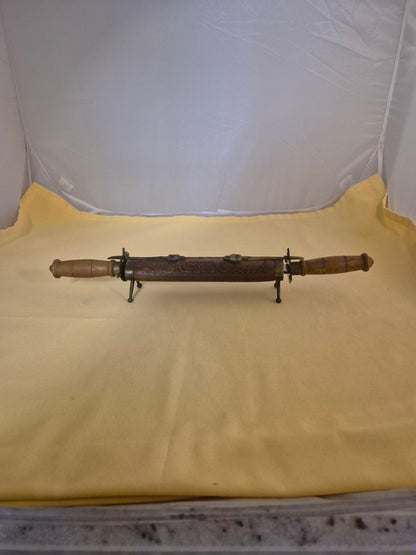 Tranchierbesteck - dreiteilig - Jagdbesteck mit Halter