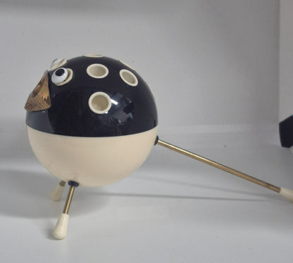 Smoker's Sputnik Kugelaschenbecher Zigaretten- o. Stifthalter Space Age 60/70er