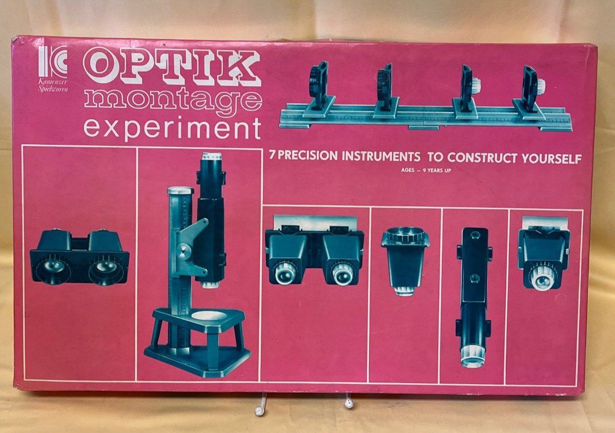 Kamenzer Spielwaren, Experimentierkasten, DDR Baukasten, incl. Anleitung