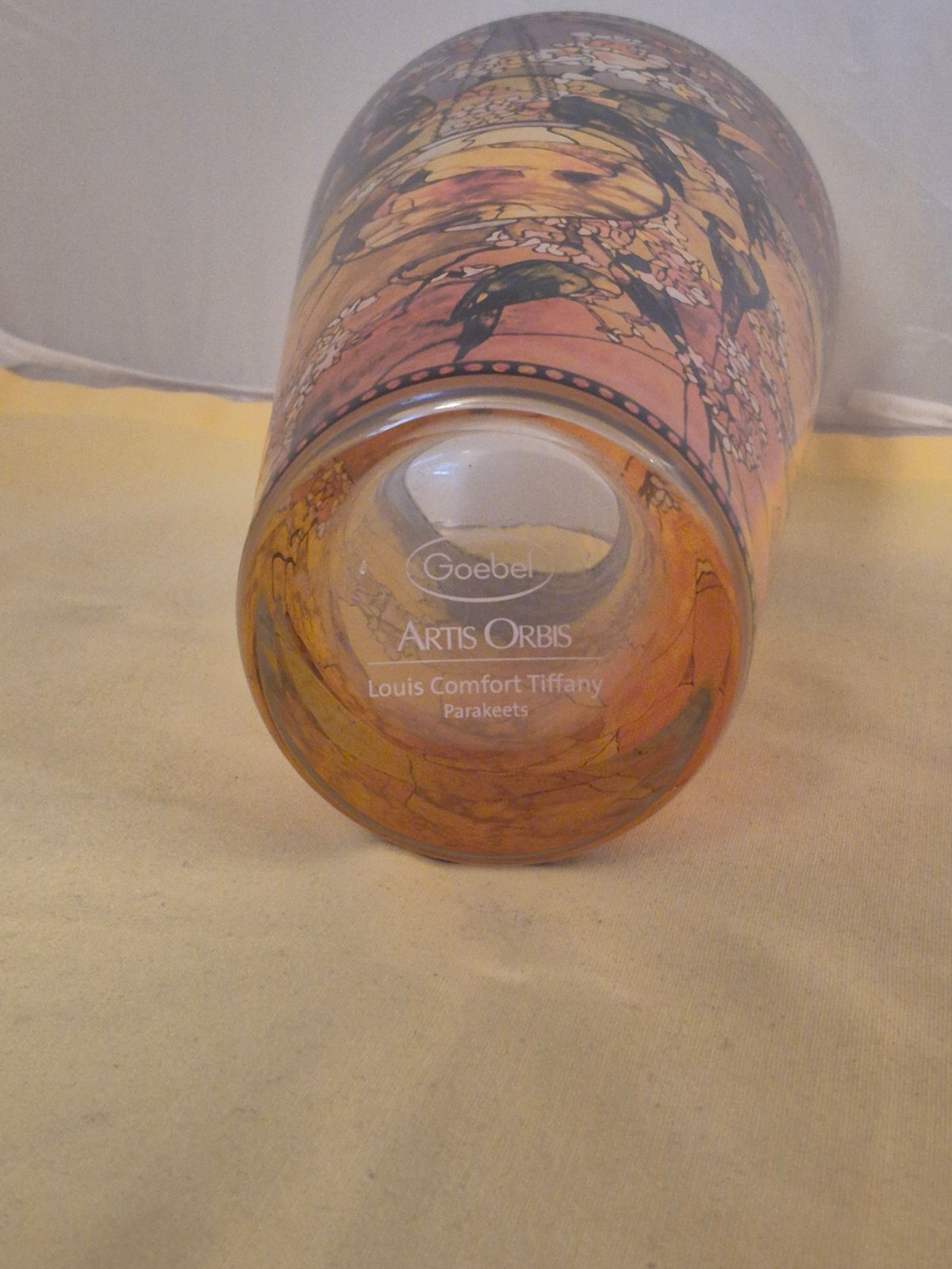 Goebel Artis Orbis - Louis Comfort Tiffany -Parakeets Vase