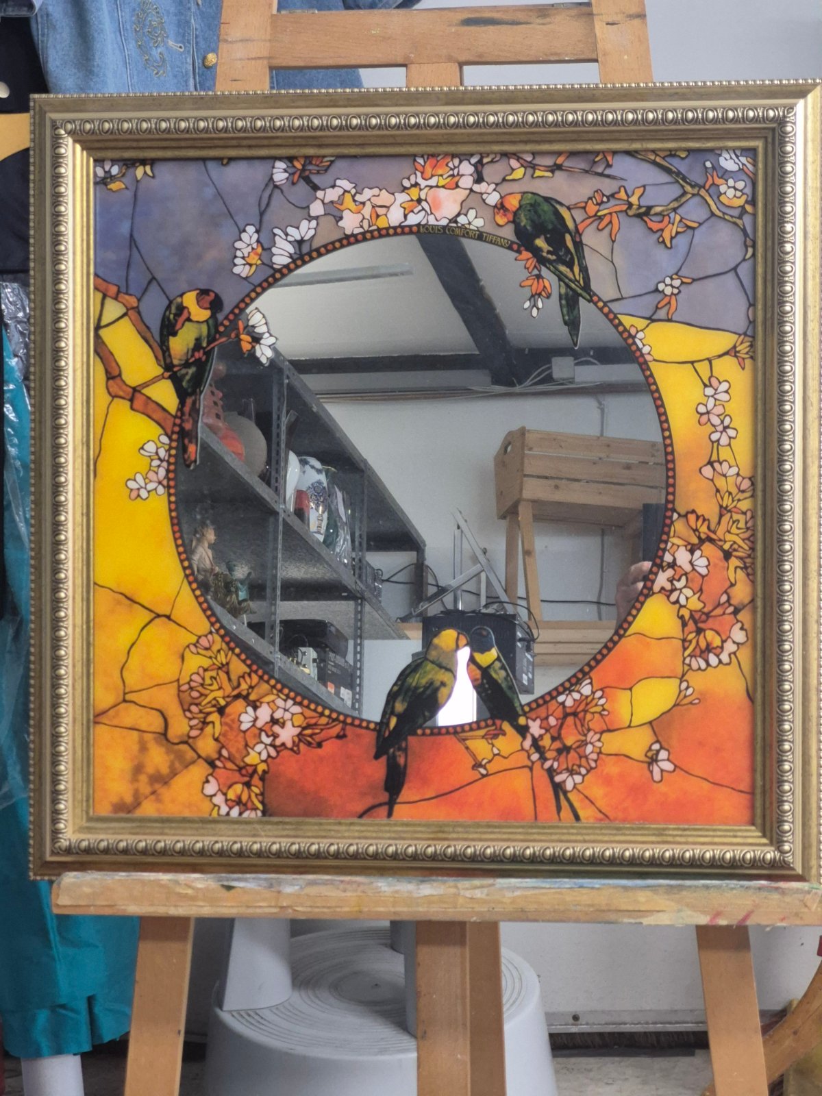 Goebel - Artis Orbis - Louis Comfort Tiffany - Parakeets -