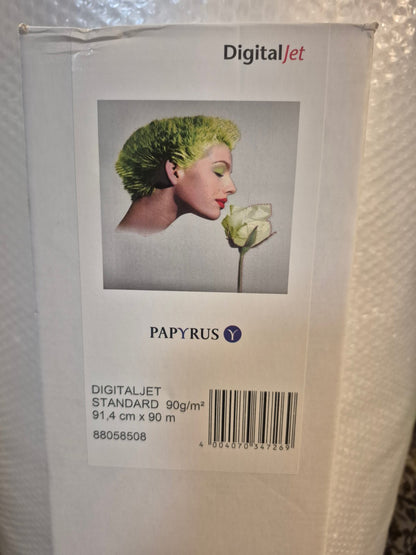 Papyrus Digitaljet Standard 90g/m² Druckerpapier 91,4cm x90m