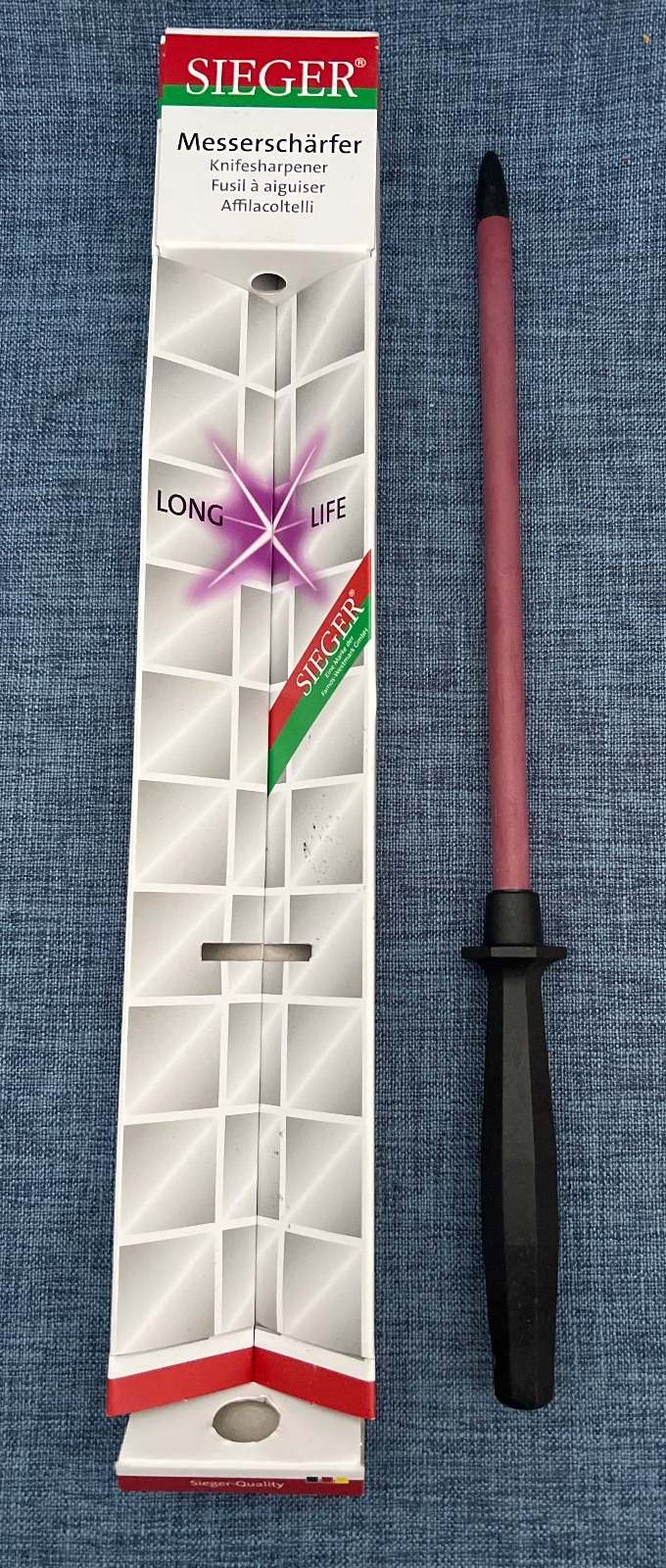 Westmark Sieger Long life Messerschärfer, Wetzstab, Keramik, neu mit OVP