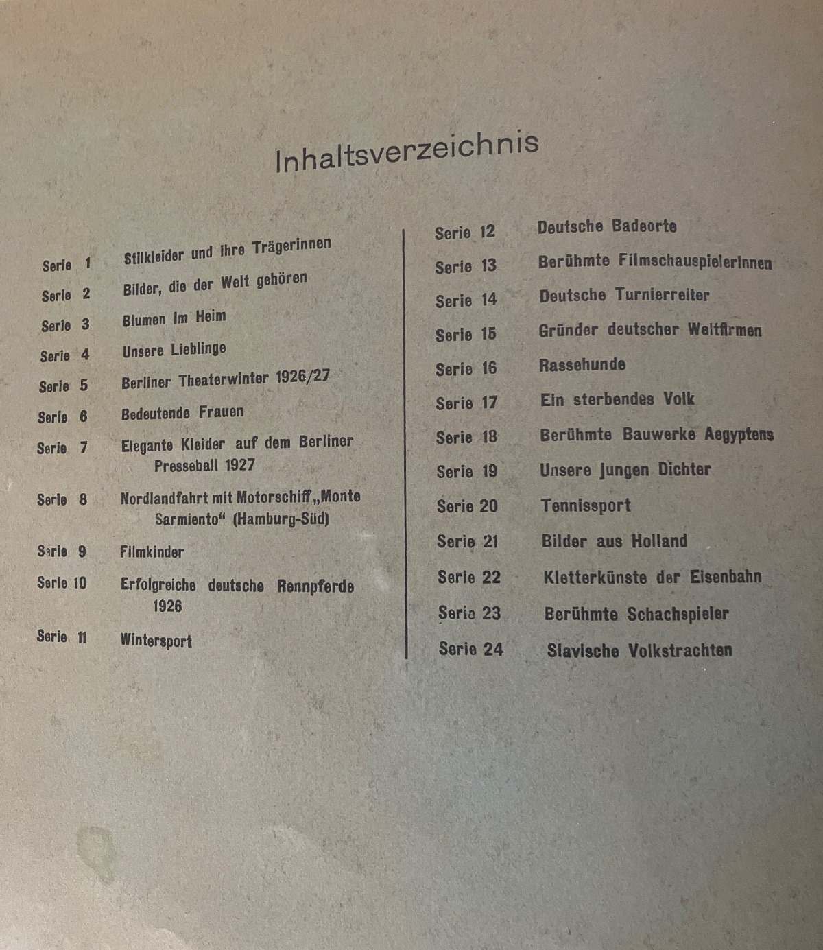 Die Welt in Bildern 3x Sammelbilderalbum Konvolut 1920er Jahre antik selten