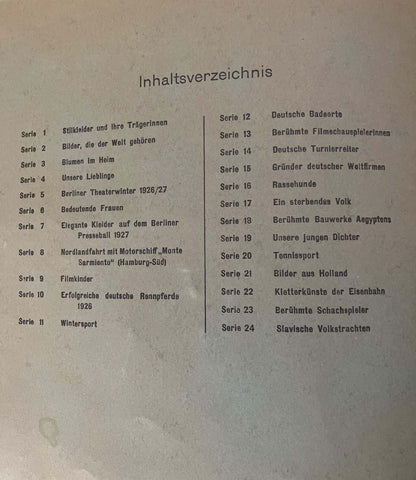 Die Welt in Bildern 3x Sammelbilderalbum Konvolut 1920er Jahre antik selten