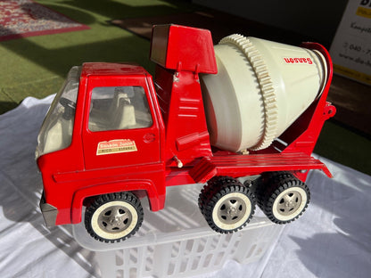 Betonmischer LKW Blechspielzeug, Rico Sansón Junior España, 1970er