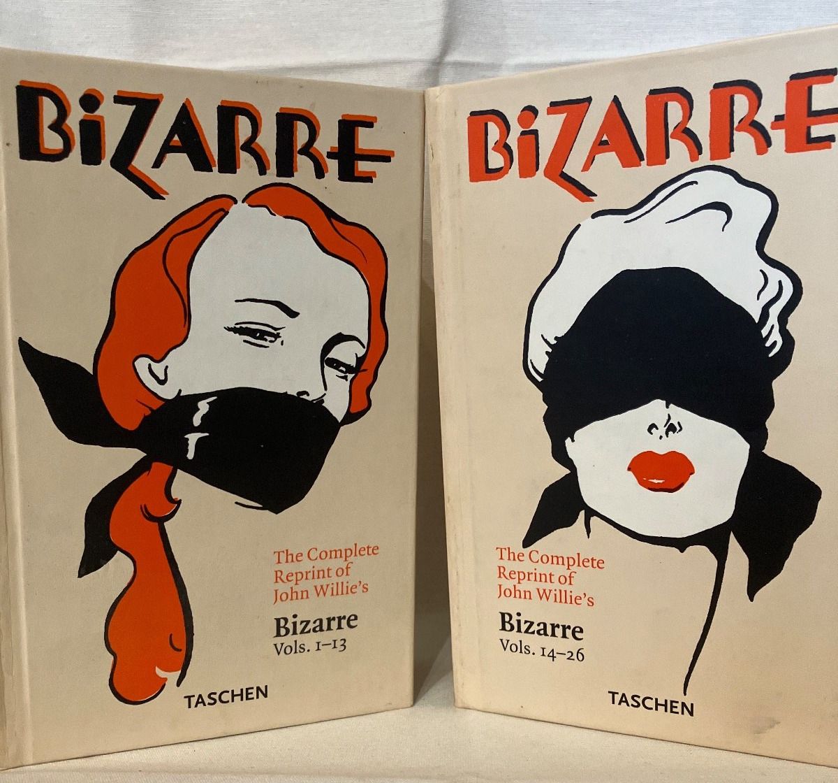 TASCHEN John Willie's Bizarre Complete Reprint Vols. 1-26 2 Bände im Schuber