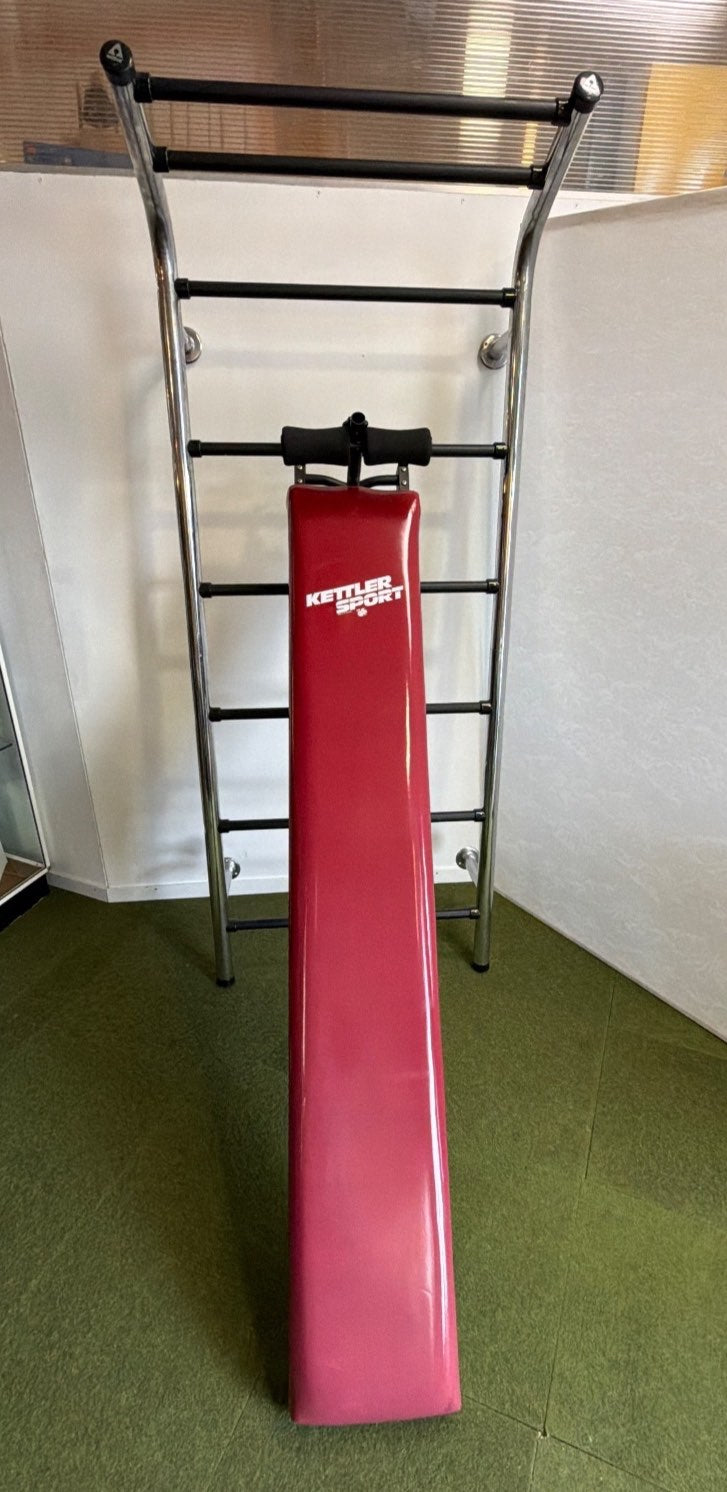 Kettler Sport Schrägbank Sprossenwand Bauchtrainer Heimtrainer  1990