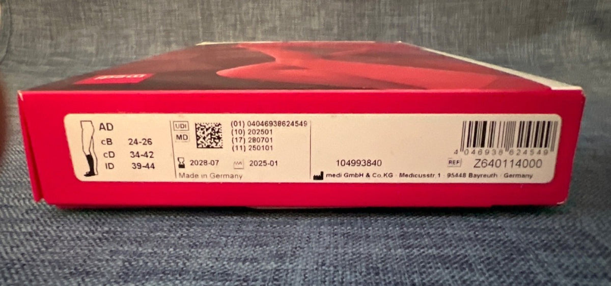 mediven comfort Kompressionsstrümpfe, CCL2 Gr. IV caramel NEU OVP