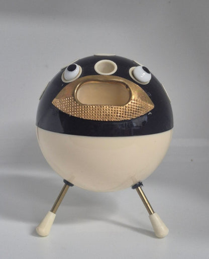 Smoker's Sputnik Kugelaschenbecher Zigaretten- o. Stifthalter Space Age 60/70er