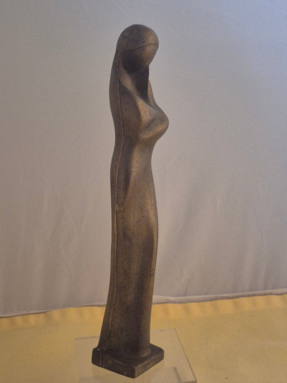 La Madonna - Skulptur - Figur - Massiv - Metallguss - 31 cm hoch - 2,46 kg
