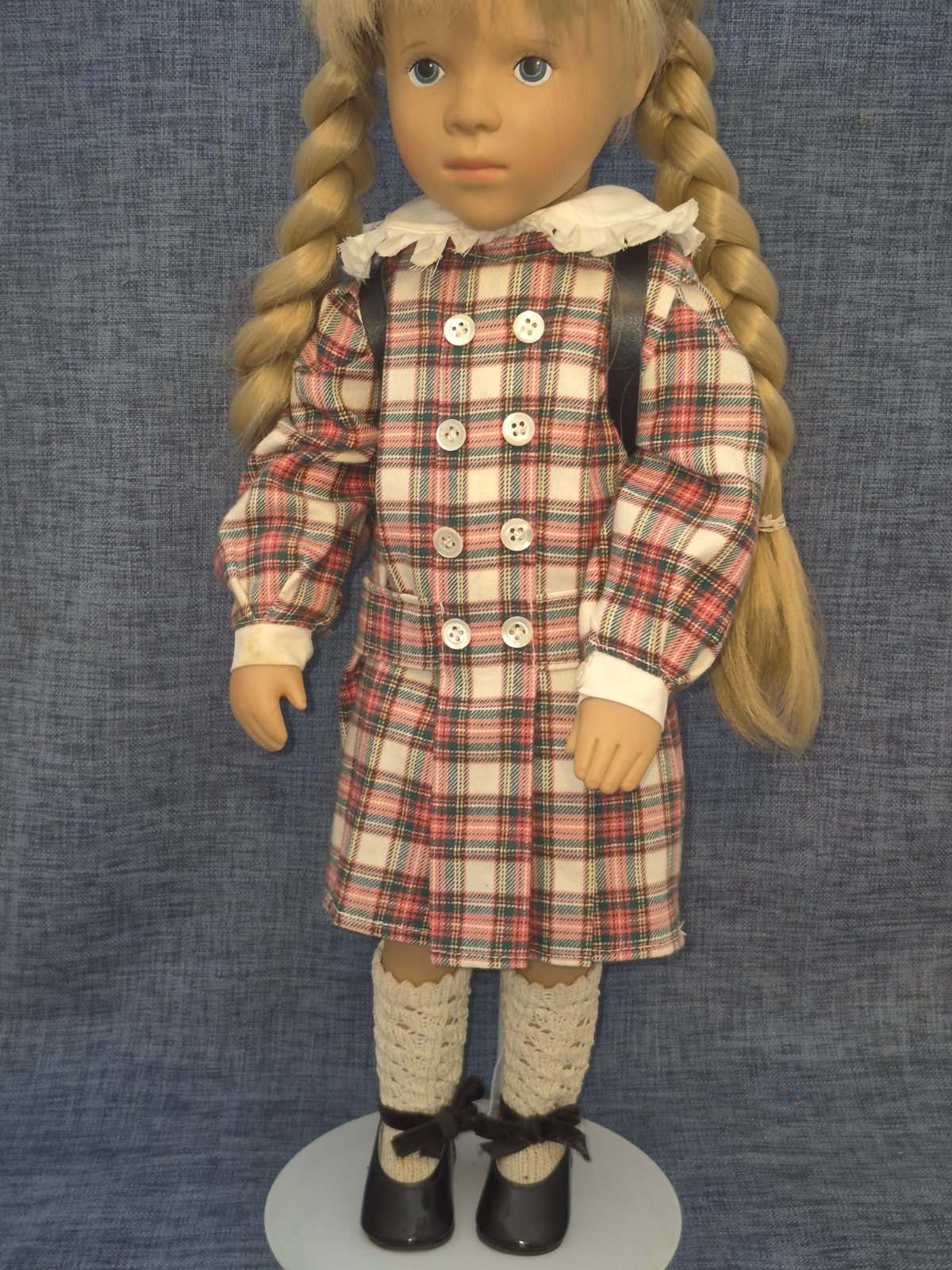 Götz Designer Puppe Fanouche Sylvia Natterer 38cm Vinyl Sammler 1990er