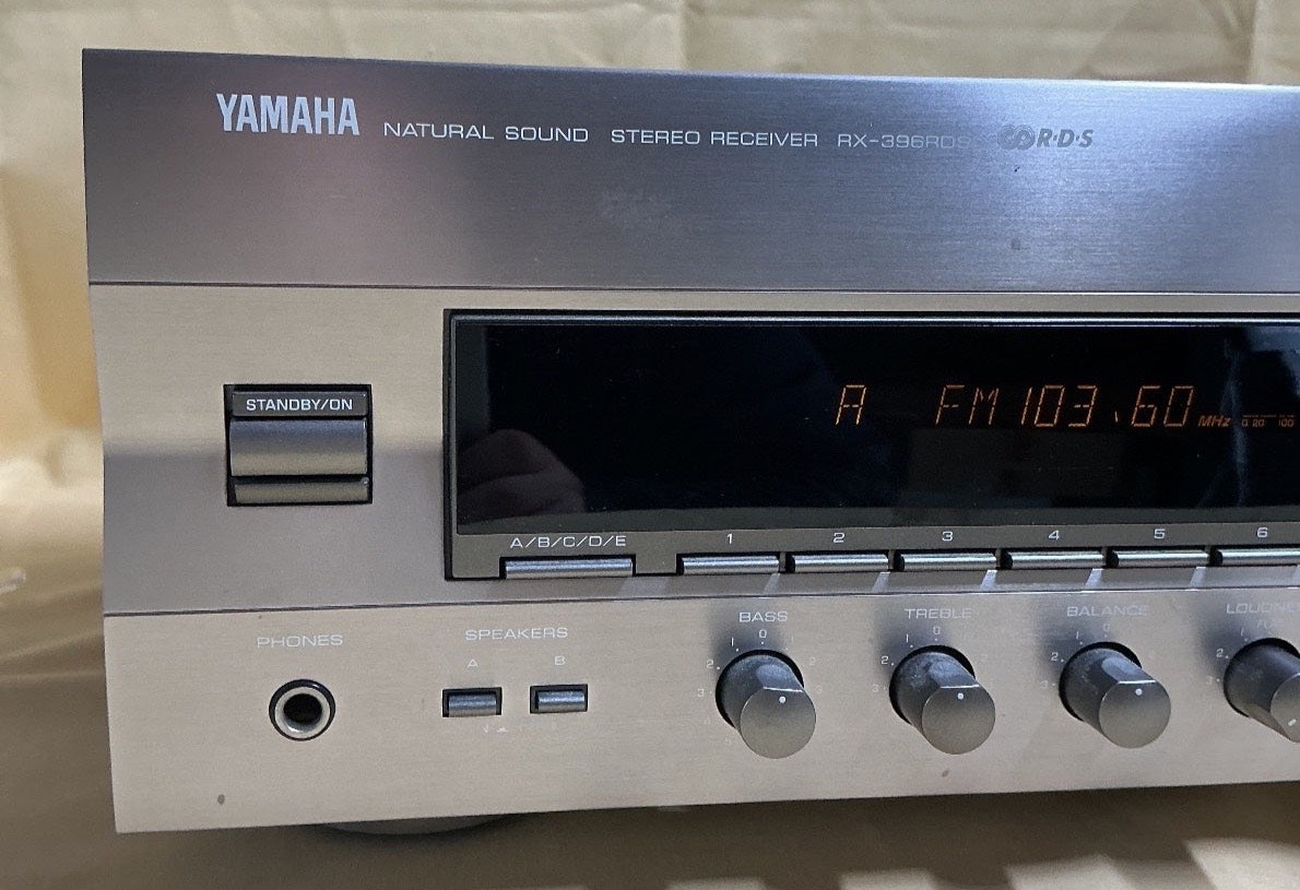 Yamaha RX-396RDS Natural Sound Stereo Receiver HiFi Tuner Amplifier RDS