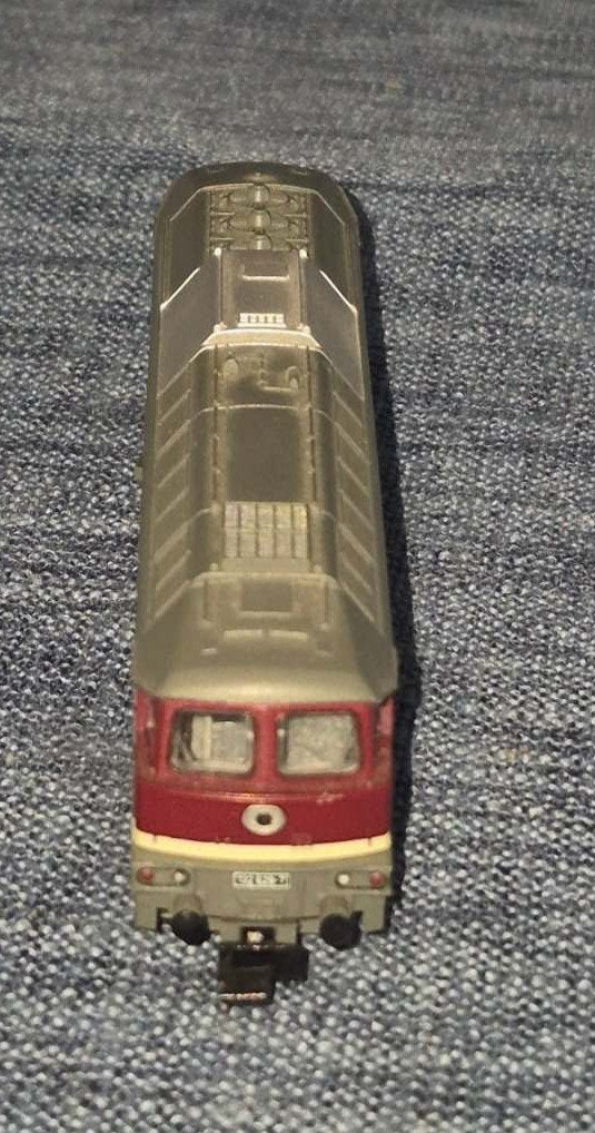 Minitrix N 12845 Diesellok BR 132 629-7 DR Reichsbahn OVP Spur N Modell
